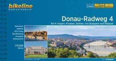 bokomslag Donau - Radweg 4 Von Budapest nach Belgrad