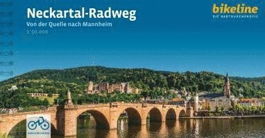 bokomslag Neckartal Radweg von der Quelle nach Mannheim