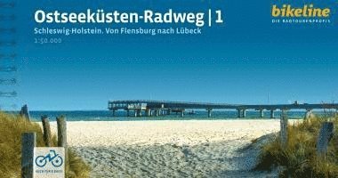 bokomslag Ostseeksten Radweg 1 Schleswig-Holstein. Von Flensburg nach