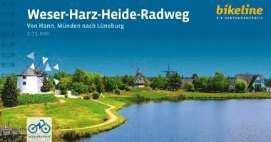 bokomslag Weser - Harz - Heide - Radw. Hann. Münden-Lüneburg GPS
