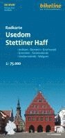 bokomslag Usedom Stettiner Haff cycle map