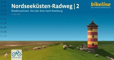 bokomslag Nordseeküsten Radweg 2 Niedersachsen Von der Ems - Hamburg