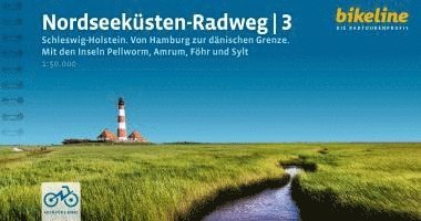 bokomslag Nordseeküsten Radweg 3 Schleswig-Helstein. Von Hamburg bis d