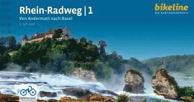 bokomslag Rhein Radweg 1 Von Andermatt nach Basel