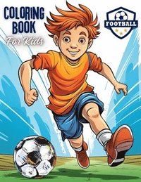 bokomslag Football Coloring Book For Kids