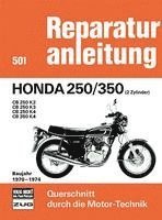 bokomslag Honda 250/350 (2 Zylinder) Baujahr 1970-1974