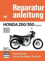 Honda 250/350 (2 Zylinder) Baujahr 1970-1974, Häftad