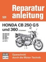 Honda CB 250 G5 und 360 (2 Zylinder) Baujahr 1974-1976 1