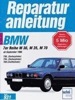 bokomslag BMW 7er-Reihe ab September 1986. 730i/735i/750i