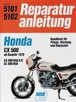 bokomslag Honda CX 500/650 GL 500/650 ab 78