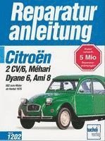 bokomslag Citroen 2 CV/6, Mehari, Dyane 6, Ami 8