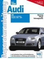 bokomslag Audi A4 - Baujahre 2000-2007  Benziner/Diesel