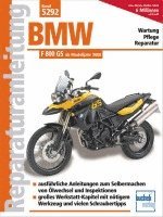 bokomslag BMW F 800 GS  ab Modelljahr 2008