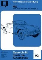 bokomslag MG  -  MG B - MG A - MG A 1600 - MG a 1600 (MK II)