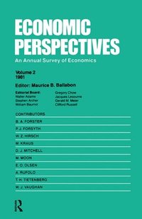 bokomslag Economic Perspectives (Vol 2)