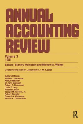 bokomslag Annual Accounting Review