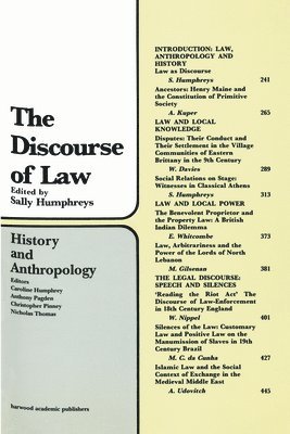 Discourse Of Law 1