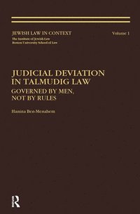 bokomslag Judicial Deviation In Talmudic Law