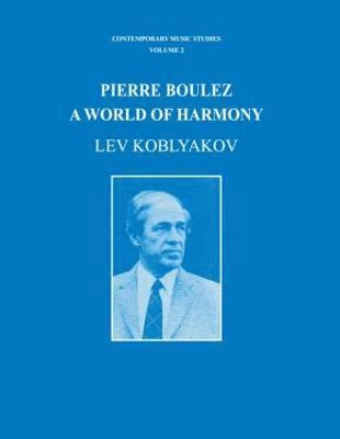 bokomslag Pierre Boulez