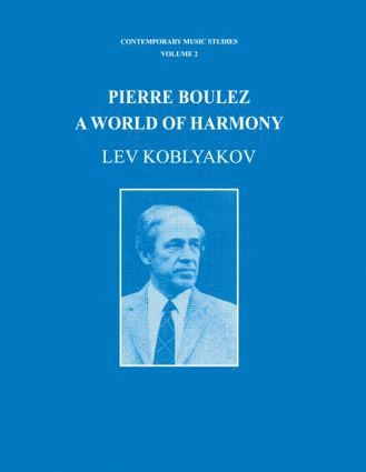 bokomslag Pierre Boulez