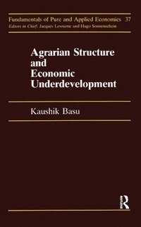 bokomslag Agrarian Structure And Economi