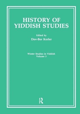 bokomslag History Of Yiddish Studies