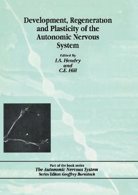 bokomslag Development, Regeneration and Plasticity of the Autonomic Nervous System