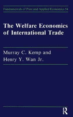 bokomslag Welfare Economics Of Internati