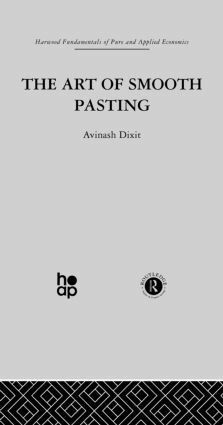 A. Dixit - Art of Smooth Pasting, Häftad