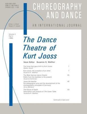 The Dance Theatre of Kurt Jooss 1