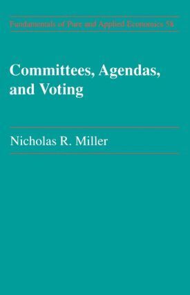 Nicholas R. Miller - Committees Agendas & Voting, Häftad