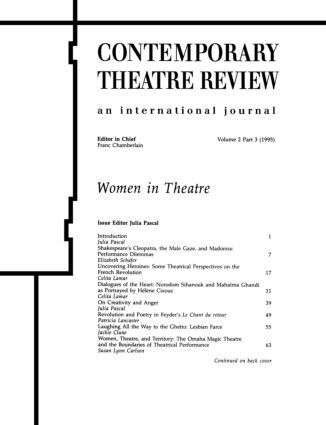 Women in Theatre 2#3 1