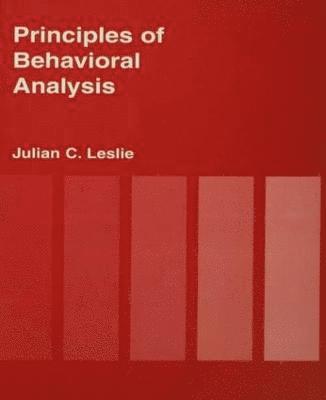 bokomslag Principles of Behavioural Analysis