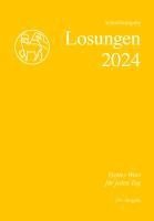 bokomslag Losungen Schweiz 2024 - Schreibausgabe.
