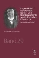 bokomslag Eugen Huber hört Gierkes Reichs- und Rechtsgeschichte sowie deutsches Privatrecht
