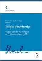Denis Tappy, Patricia Dietschy - Escales procédurales, Inbunden