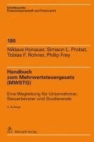 bokomslag Handbuch zum Mehrwertsteuergesetz (MWSTG)