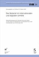 Stephan Wolf - Das Notariat im internationalen und digitalen Umfeld, Inbunden. Tillgänglighet: Lägg i varukorg