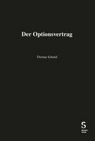 Thomas Schmid - Der Optionsvertrag, Inbunden. Tillgänglighet: Lägg i varukorg