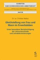 Gleichstellung von Frau und Mann im Erwerbsleben 1