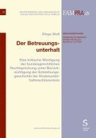 bokomslag Der Betreuungsunterhalt