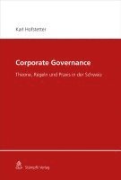 Karl Hofstetter - Corporate Governance, Inbunden