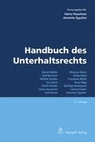 bokomslag Handbuch des Unterhaltsrechts
