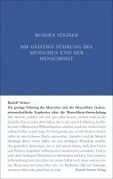 Die geistige Führung des Menschen und der Menschheit