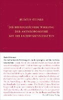 bokomslag Die befruchtende Wirkung der Anthroposophie auf die Fachwissenschaften