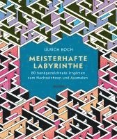 bokomslag Meisterhafte Labyrinthe. 80 handgezeichnete Irrgärten zum Nachzeichnen und Ausmalen