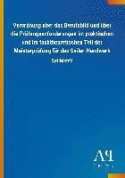 Verordnung über das Berufsbild und über die Prüfungsanforderungen im praktischen und im fachtheoretischen Teil der Meisterprüfung für das Seiler-Handwerk 1