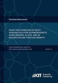 bokomslag Phase-field modeling of multi-domain evolution in ferromagnetic shape memory alloys and of polycrystalline thin film growth