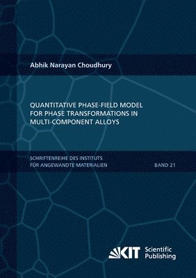 Abhik Narayan Choudhury - Quantitative phase-field model for phase transformations in multi-component alloys, Häftad