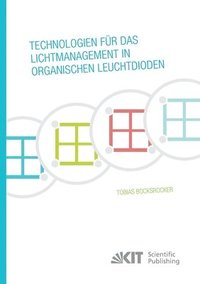 bokomslag Technologien für das Lichtmanagement in organischen Leuchtdioden